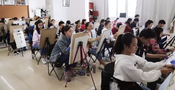 北京宋庄地区画室大型联合考试成功举办 四维画室