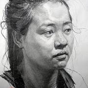 素描-作品赏析-北京美术考前培训辅导_北京画室美术培训作品比赛_京北画室美术高考培训班