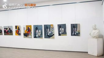 北京思想者画室 承接师意 ,开启未来 师生作品展开幕