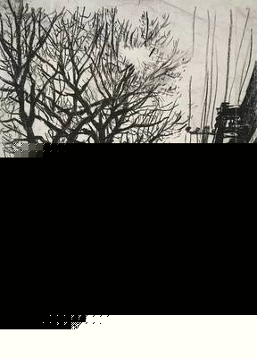 中央美院附中生活速写精选——人艺美术画室北京风采