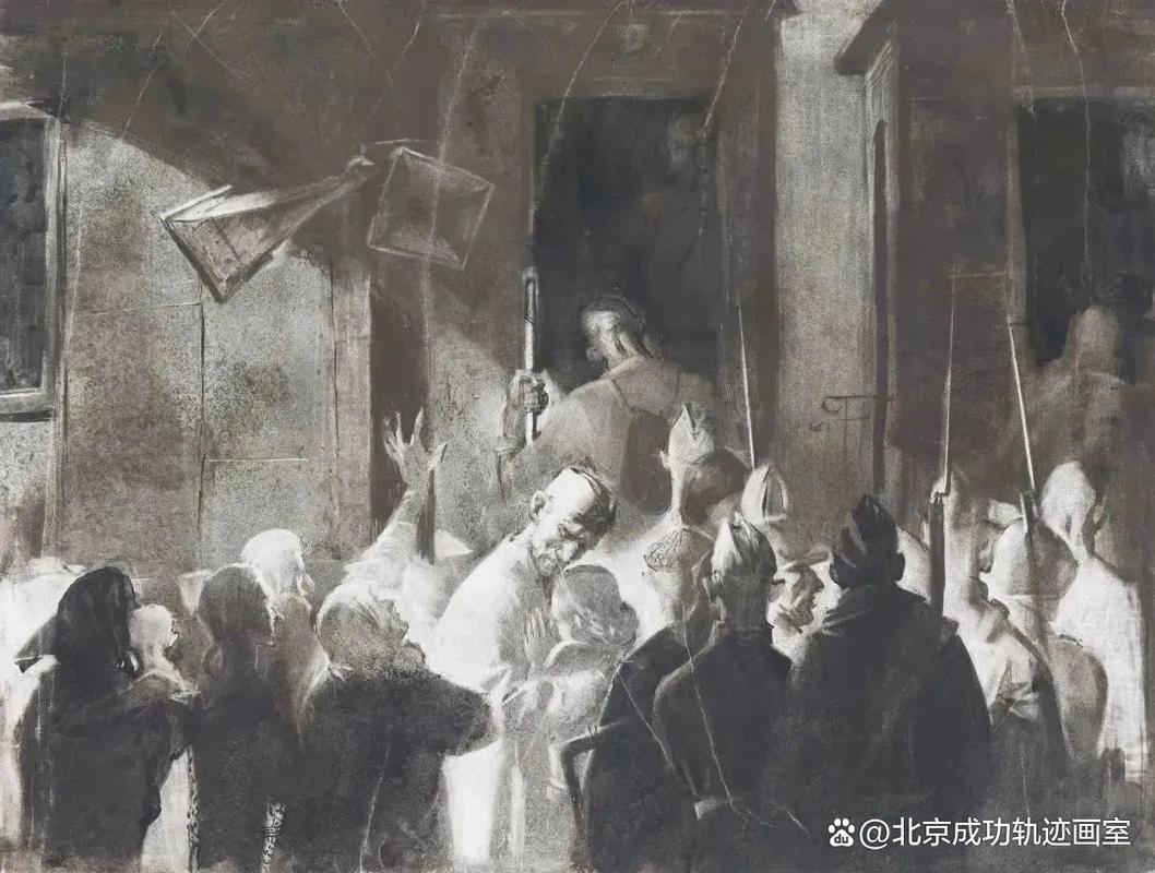 北京画室"以展施教"把线下教学搬到展馆中